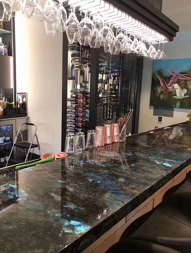 Jadeite blue granite worktops